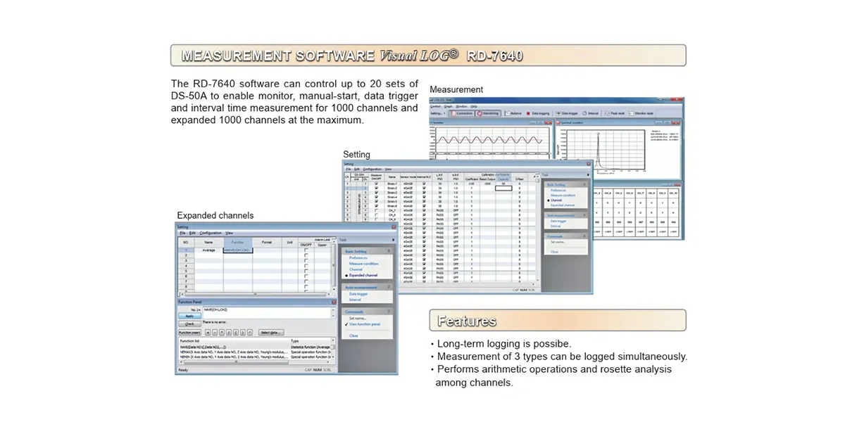 RD-7640 Visual LOG Software
